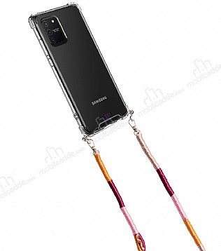 hippi Samsung Galaxy S10 Lite Tulip rg Askl Ultra Koruma Telefon Klf