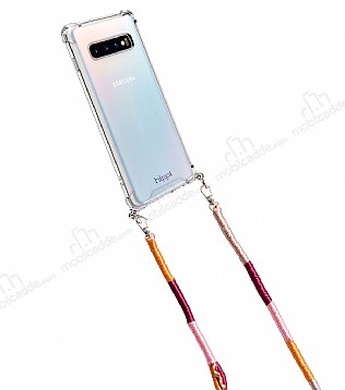 hippi Samsung Galaxy S10 Tulip rg Askl Ultra Koruma Telefon Klf