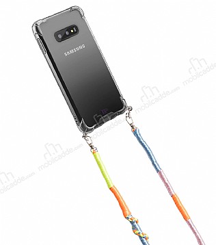 hippi Samsung Galaxy S10e Daisy rg Askl Ultra Koruma Telefon Klf