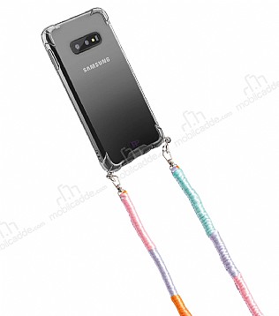hippi Samsung Galaxy S10e Lilac rg Askl Ultra Koruma Telefon Klf