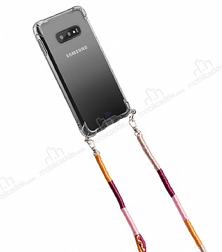 hippi Samsung Galaxy S10e Tulip rg Askl Ultra Koruma Telefon Klf