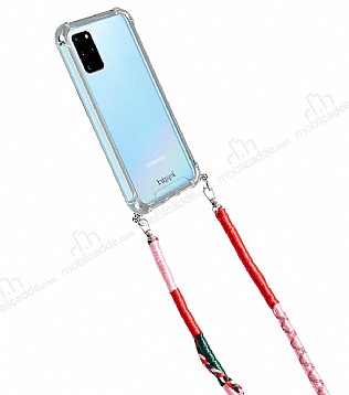hippi Samsung Galaxy S20 Plus Begonia rg Askl Ultra Koruma Telefon Klf