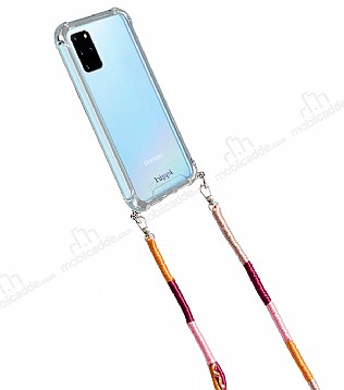 hippi Samsung Galaxy S20 Plus Tulip rg Askl Ultra Koruma Telefon Klf