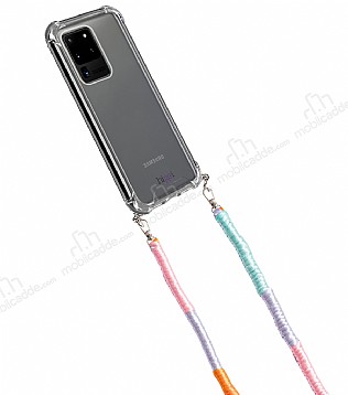 hippi Samsung Galaxy S20 Ultra Lilac rg Askl Ultra Koruma Telefon Klf