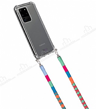 hippi Samsung Galaxy S20 Ultra Raspberry rg Yass Askl Ultra Koruma Telefon Klf