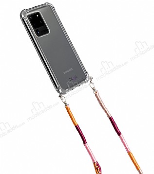 hippi Samsung Galaxy S20 Ultra Tulip rg Askl Ultra Koruma Telefon Klf