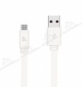 Hoco Bamboo X5 USB Type-C Beyaz Data Kablosu 1m