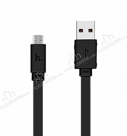 Hoco Bamboo X5 USB Type-C Siyah Data Kablosu 1m
