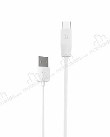 Hoco X1 USB Type-C Beyaz Data Kablosu 1m