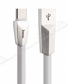 Hoco X4 ZINC ALLOY USB Type-C Beyaz Data Kablosu 1,20m