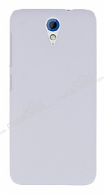 HTC Desire 620 Mat Beyaz Rubber Klf