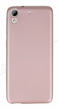 HTC Desire 626 Mat Rose Gold Silikon Klf