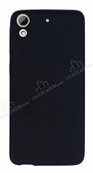 HTC Desire 626 Mat Siyah Silikon Klf