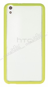 HTC Desire 816 Sar Silikon Kenarl effaf Rubber Klf