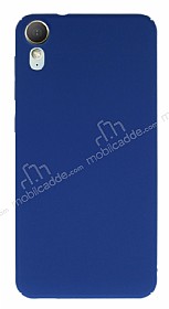 HTC Desire 825 / Desire 10 Lifestyle Tam Kenar Koruma Lacivert Rubber Klf