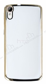 HTC Desire 828 Gold Kenarl effaf Rubber Klf