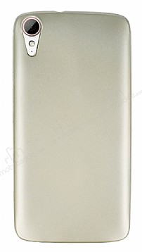 HTC Desire 828 Mat Gold Silikon Klf