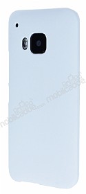 HTC One M9 Mat Beyaz Rubber Klf