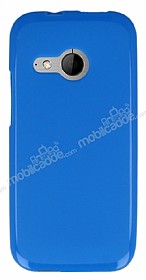 HTC One mini 2 Mavi Silikon Klf