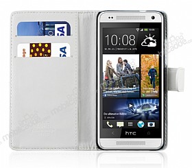 HTC One Mini Czdanl Beyaz Klf