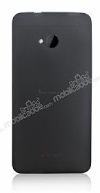 HTC One Ultra nce effaf Siyah Rubber Klf