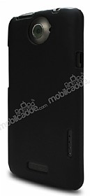 HTC One X Siyah Sert Rubber Klf
