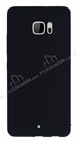 HTC U Ultra Tam Kenar Koruma Siyah Rubber Klf