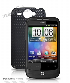 HTC Wildfire Siyah Delikli Klf