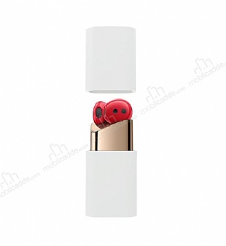 Huawei FreeBuds Lipstick Beyaz Silikon Klf