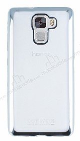 Huawei Honor 7 Silver Kenarl effaf Silikon Klf