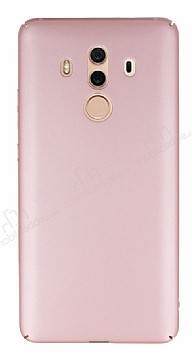 Huawei Mate 10 Pro Tam Kenar Koruma Rose Gold Rubber Klf
