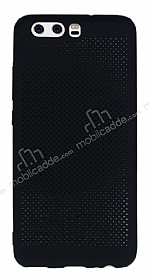 Huawei P10 Noktal Mat Siyah Silikon Klf