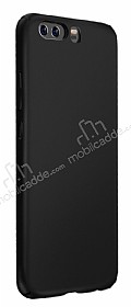 Huawei P10 Plus Tam Kenar Koruma Siyah Rubber Klf