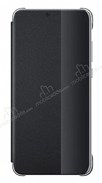 Huawei P20 Uyku Modlu nce Yan Kapakl Siyah Klf