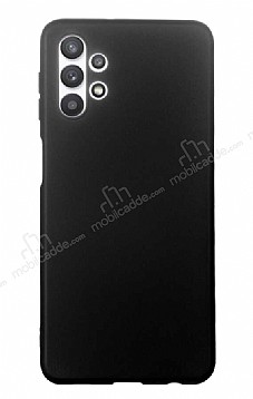 Samsung Galaxy A32 5G Mat Siyah Silikon Klf