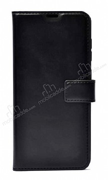 Kar Deluxe Huawei P40 Pro Kapakl Czdanl Siyah Deri Klf
