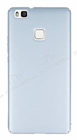 Huawei P9 Lite Tam Kenar Koruma Silver Rubber Klf