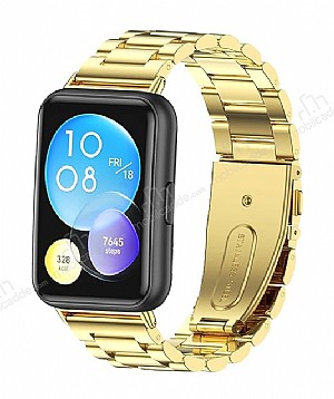 Huawei Watch Fit 2 Gold Metal Kordon