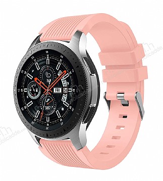 Huawei Watch GT 2 izgili Silikon Pembe Kordon (46 mm)