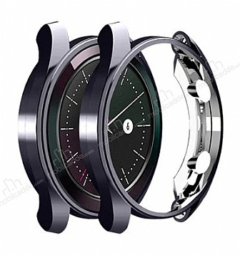 Huawei Watch GT 2 Pro Ekran Korumal Dark Silver Silikon Klf