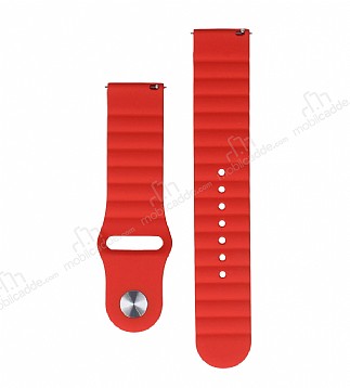Huawei Watch GT 2 Krmz Silikon Kordon (46 mm)
