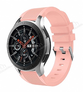 Huawei Watch GT 2e izgili Pembe Silikon Kordon (46 mm)