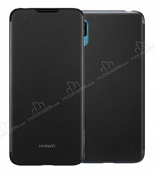 Huawei Y6 2019 Orjinal Siyah Flip Cover Klf