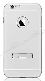 ibacks Armour iPhone 6 Plus / 6S Plus Standl Premium Alminyum Silver Klf