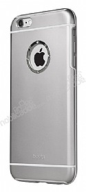 ibacks Fling iPhone 6 Plus / 6S Plus Premium Metal Dark Silver Rubber Klf