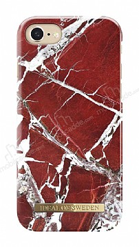 iDeal of Sweden iPhone 6 / 6S / 7 / 8 Scarlet Red Marble Klf