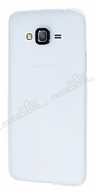 iFace Samsung Galaxy Grand Prime / Prime Plus Kamera Korumal effaf Beyaz Silikon Klf