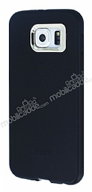 iFace Samsung Galaxy i9800 S6 Kamera Korumal Siyah Silikon Klf
