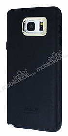 iFace Samsung Galaxy Note 5 Kamera Korumal Siyah Silikon Klf