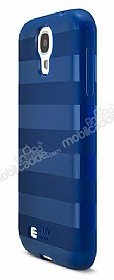 iLuv Gelato Samsung i9500 Galaxy S4 Mavi Silikon Klf
